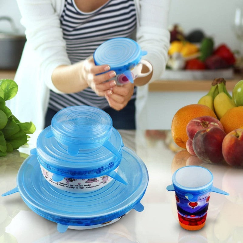 Premium Silicone Lid Covers – Reusable, Durable & Leak-Proof!