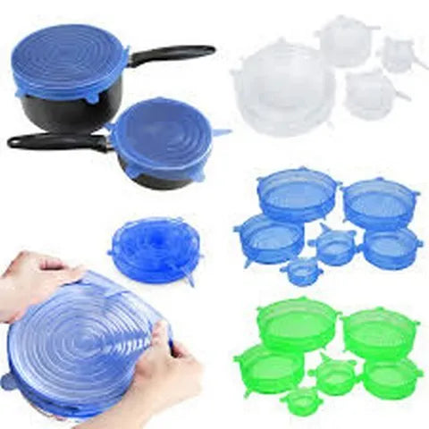 Premium Silicone Lid Covers – Reusable, Durable & Leak-Proof!