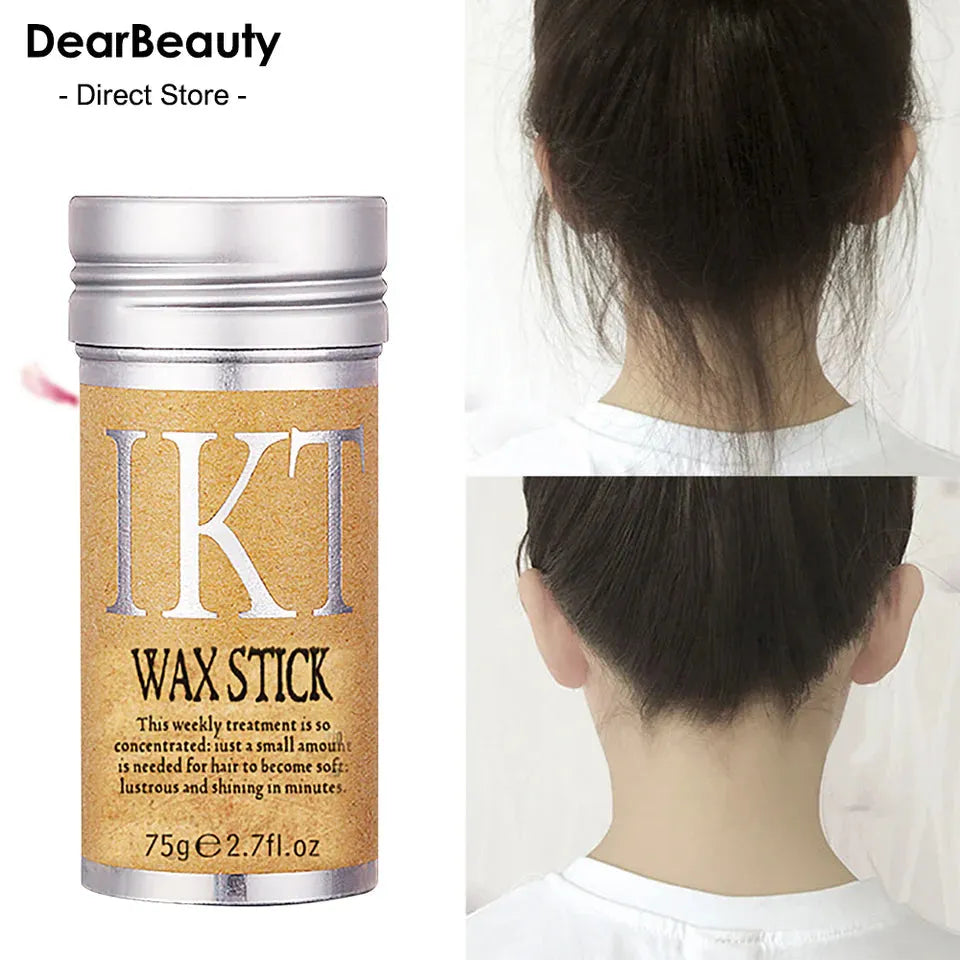 IKT Hair Wax Stick Gel Cream Styling Hair Frizz Fixed Styling Wax