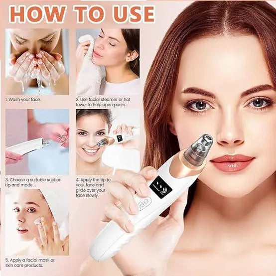 5 in 1 Electric Blackhead Remover Machine