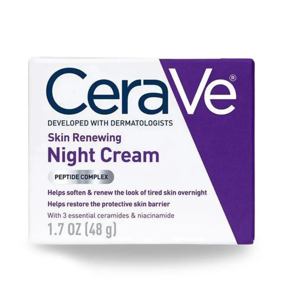 CeraVe 4-in-1 Skin Care Kit | Cleanser, Night Cream | Retinol Serum & Sun Screen