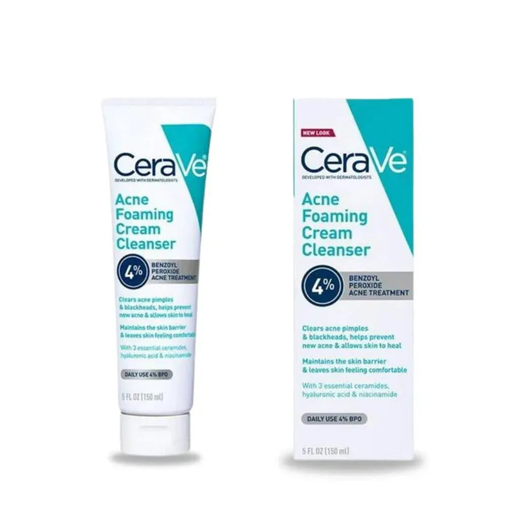 CeraVe 4-in-1 Skin Care Kit | Cleanser, Night Cream | Retinol Serum & Sun Screen