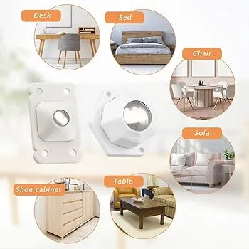 Mini Stainless Steel Swivel Wheels for Moving Furniture and Every Thing You Want !