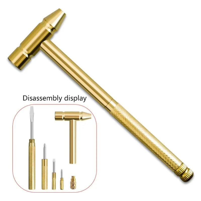 5 In 1 Mini Hammer & Screwdriver Hand Tools