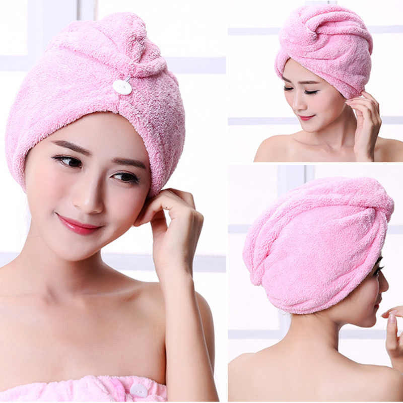 Magic Hair Drying Towel Quick Dry, Super Absorbent & Soft 🔥 ( PACK OF 2 ) 🔥