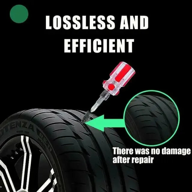 10pcs Tubeless Rubber Nails Tyre Repair Rubber Nails Motorcycle