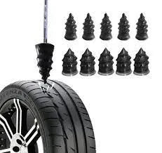 10pcs Tubeless Rubber Nails Tyre Repair Rubber Nails Motorcycle